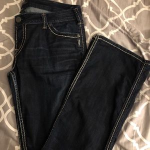 Silver frances 18” jeans ✨